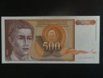 500 Dinara 1990, bez seriového čísla, BNB. B442ar, Pi. 109