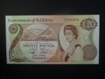 SVATÁ HELENA, 20 Pounds 1986, BNB. B306a, Pi. 10