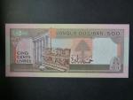 LIBANON, 500 Livres 1988, BNB B510a, pi. 68
