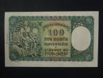 100 Ks 1940 II.vydání, série K 4, 1x perf. SPECIMEN dole