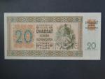 20 Ks 1942 série Ža 28 perf. SPECIMEN dole