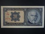 20 Kč 1926 série Chg, perf. SPECIMEN z líce