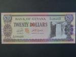 GUYANA, 20 Dollars 2018, BNB. B108i, Pi. 30