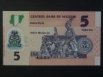 NIGÉRIE, 5 Naira 2020, BNB. B234l, Pi. 38