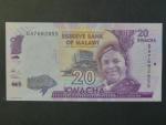 MALAWI, 20 Kwacha 2016, BNB. B157c, Pi. 63