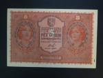 5 Kč 1919 série 0166