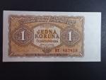1 Kčs 1953 série BT, tiskárna Goznak Moskva
