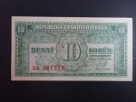 10 Kčs 1950 série Ub