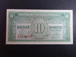 10 Kčs 1945 série R/Y
