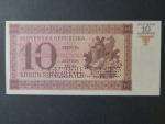10 Ks 1943 série Zo 2, perf. SPECIMEN dole