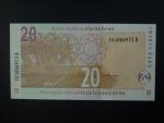 JIŽNÍ AFRIKA, 20 Rand 2005, BNB. B758a, Pi. 129