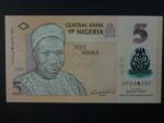 NIGÉRIE, 5 Naira 2006, 6-místný číslovač, BNB. B230a, Pi. 32