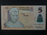 NIGÉRIE, 5 Naira 2013, BNB. B234e, Pi. 38