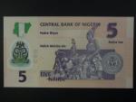 NIGÉRIE, 5 Naira 2013, BNB. B234e, Pi. 38