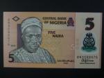 NIGÉRIE, 5 Naira 2015, BNB. B234g, Pi. 38
