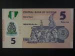 NIGÉRIE, 5 Naira 2016, BNB. B234h, Pi. 38