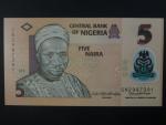 NIGÉRIE, 5 Naira 2021, BNB. B234m, Pi. 38