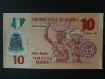 NIGÉRIE, 10 Naira 2021, BNB. B235q, Pi. 39