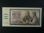 10 Kčs 1960 série J 15
