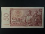 50 Kčs 1964 série N 40 II.deska