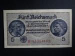 vydání pro obsazené území 1939-45, 5 Reichsmark série B, Ros. ZWK-4a