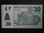 NIGÉRIE, 20 Naira 2016, BNB. B232p, Pi. 34