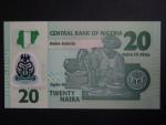 NIGÉRIE, 20 Naira 2018, BNB. B232r, Pi. 34
