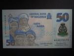 NIGÉRIE, 50 Naira 2019, BNB. B236l, Pi. 40