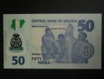 NIGÉRIE, 50 Naira 2019, BNB. B236l, Pi. 40