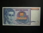 500000 Dinara 1993, replacement: prefix ZA, BNB. B452az, Pi. 119