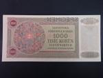 1000 Ks 1940, kolkovaná série 2T4, perf. SPECIMEN nahoře