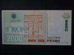 KOLUMBIE, 2000 Pesos 2003 (into 2004), BNB. B987h, Pi. 451