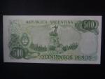 ARGENTINA, 500 Pesos 1979, BNB. B356d, Pi. 303