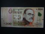 URUGUAY, 200 Pesos uruguayos 2019, BNB. B555b, Pi. 96