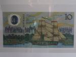 AUSTRÁLIE, pamětních 10 Dollars 1988 série AA, BNB. B217a, Pi. 49