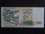 URUGUAY, 20 Pesos uruguayos 2018, BNB. B552b, Pi. 93