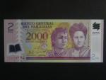 PARAGUAY, 2000 Guaranies 2011, BNB. B846c, Pi. 228