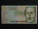 KOLUMBIE, 2000 Pesos 2013 BNB. B988u, Pi. 457