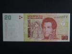 ARGENTINA, 20 Pesos 2016, BNB B406g, Pi. 355