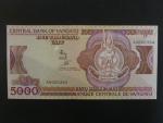 VANUATU, 5000 Vatu 1989 série AA CENTRAL BANK, BNB. B104a, Pi. 4