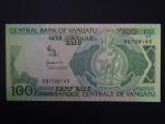 VANUATU, 100 Vatu 1982 série BB CENTRAL BANK, BNB. B101a, Pi. 4