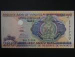 VANUATU, 200 Vatu 1995 série BB RESERVE BANK, BNB. B203a, Pi. 8