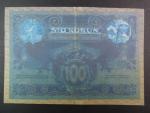 100 K 1919 poukázka království českého, nevydaná, oboustranná