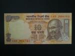 INDIE, 10 Rupees 1996, písmeno A, BNB. B272b1, Pi. 89c