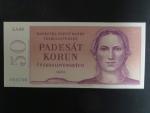 50 Kčs 1962, nevydaná, oboustranná