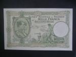 1000 Francs/200 Belgas 1942, BNB. B566b, Pi. 110
