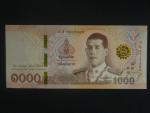 THAJSKO, 1000 Baht 2018 varianta podpisu, BNB. B197b, Pi. 139