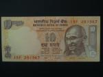 INDIE, 10 Rupees 1996, písmeno M, BNB. B272b4, Pi. 89
