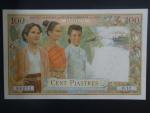 FRANCOUZSKÁ INDOČÍNA, Vydání pro Vietnam100 Piastre 1954, BNB. B417a, Pi. 108