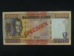 GUINEA, 1000 Francs 2006 SPECIMEN, BNB. B329as
